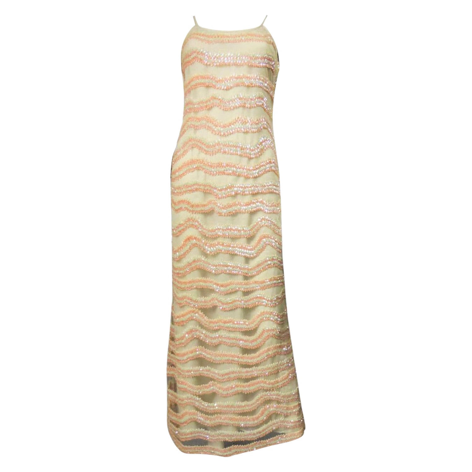 Giorgio Armani Couture fashion show dress worn by Claudia Cardinale - Circa 2000
