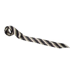 Giorgio Armani Cravatte Diagonal Striped Traditional Silk Tie