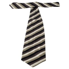 Giorgio Armani Cravatte Diagonal Striped Traditional Silk Tie