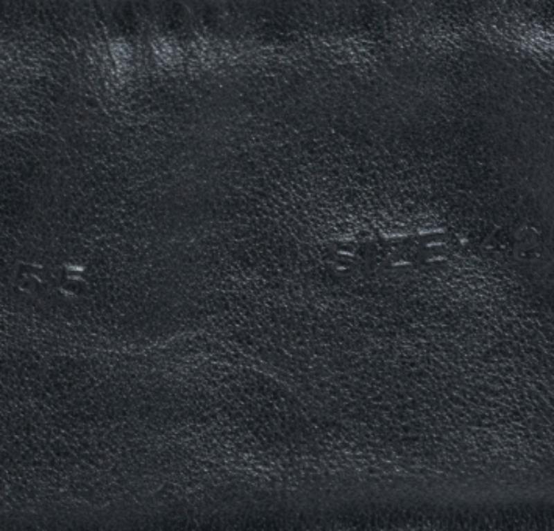 Giorgio Armani Cinturón de terciopelo azul oscuro con hebilla 55CM en venta 1