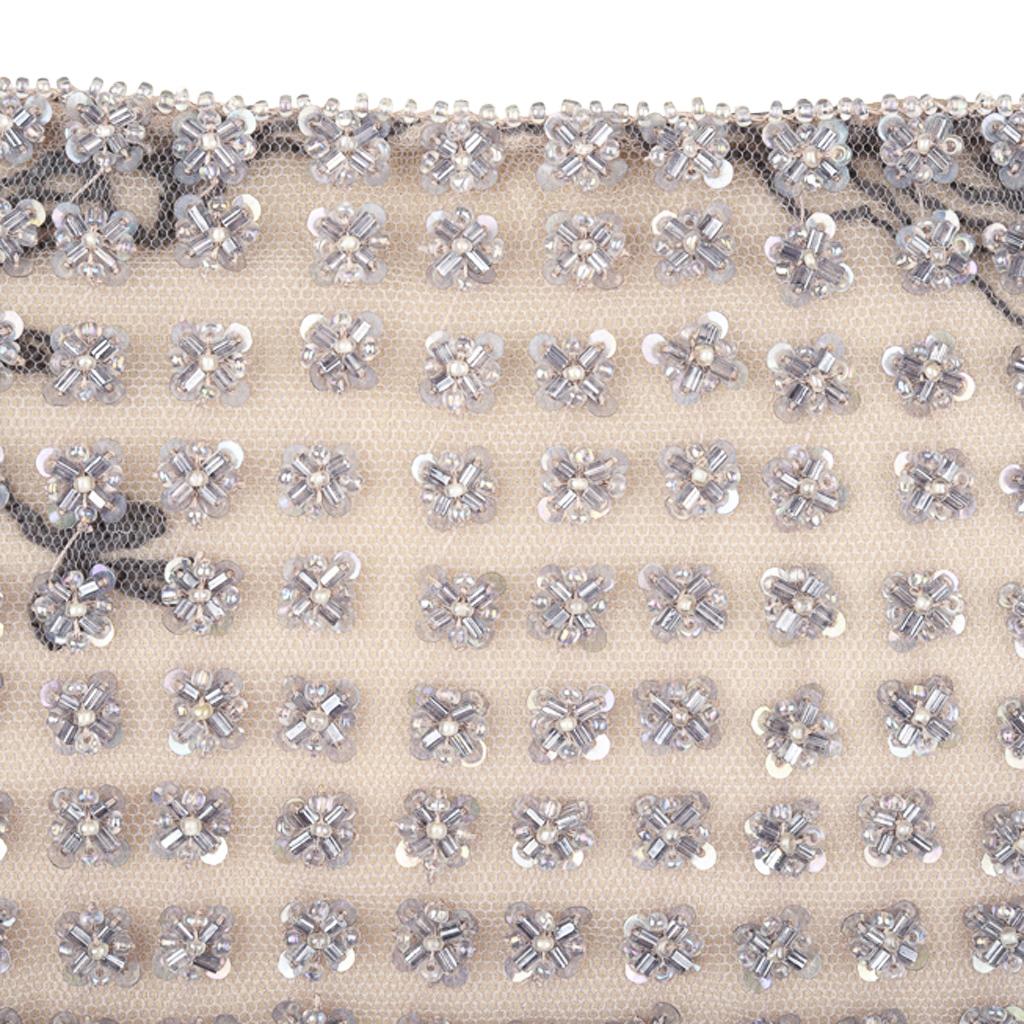 Giorgio Armani Vintage Dress Abito da cerimonia in tulle con perline 40 / 6 in vendita 9