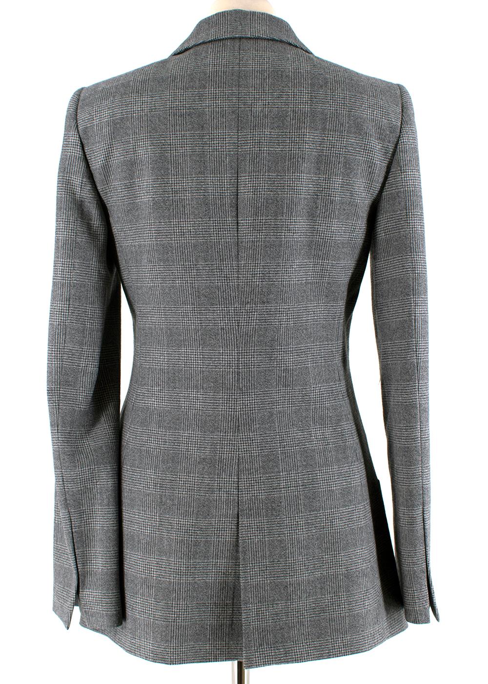 tailored jacket grey