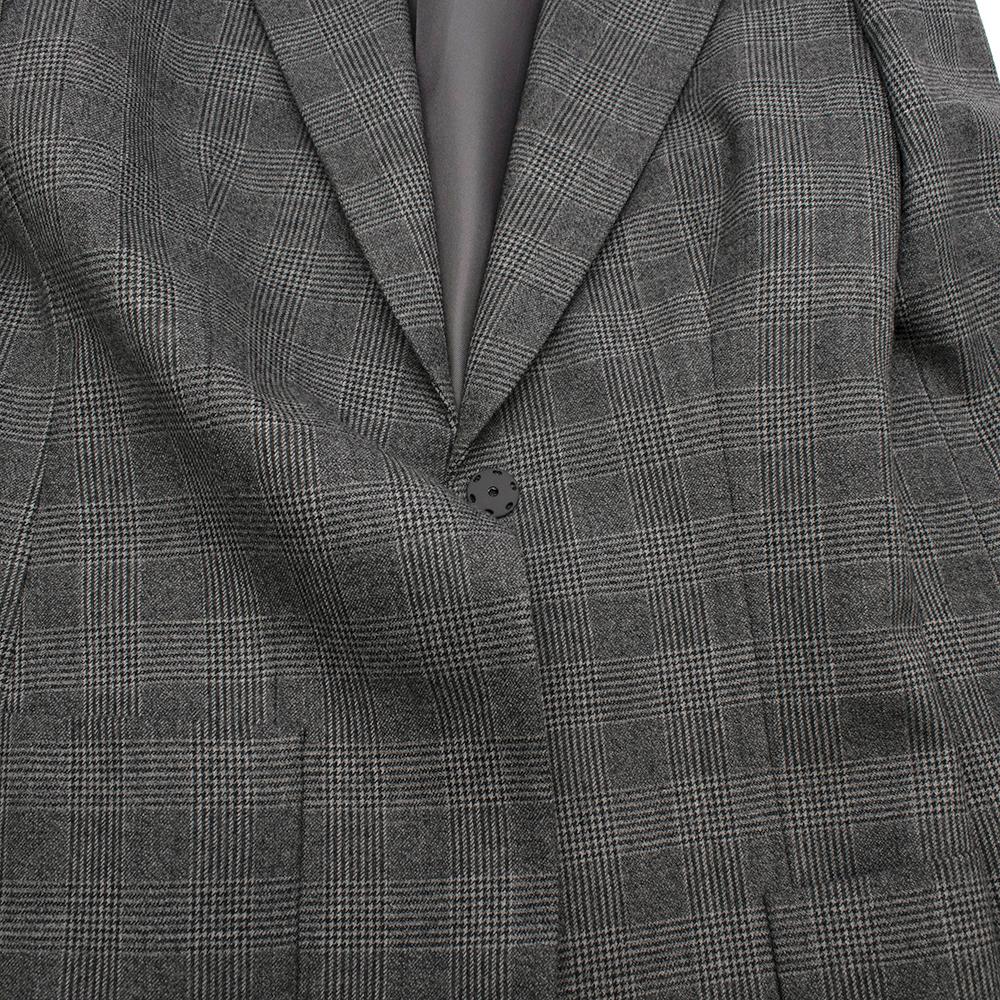 designer tailored jacket grey