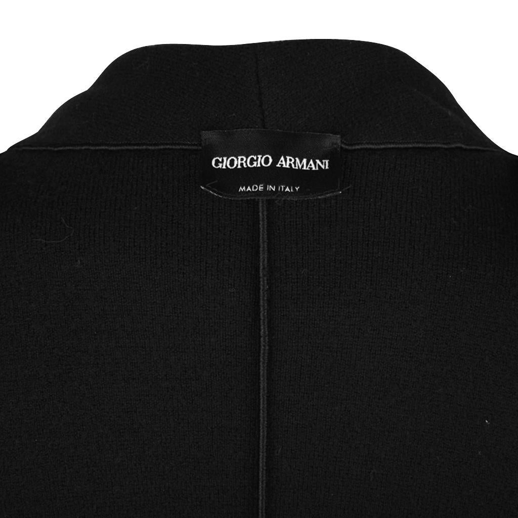 Giorgio Armani Jacket Layered Shawl Collar Exquisite Shape 8  4