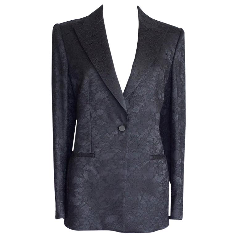 Giorgio Armani Lace Tuxedo Jacket 48fits 8 / 10 New
