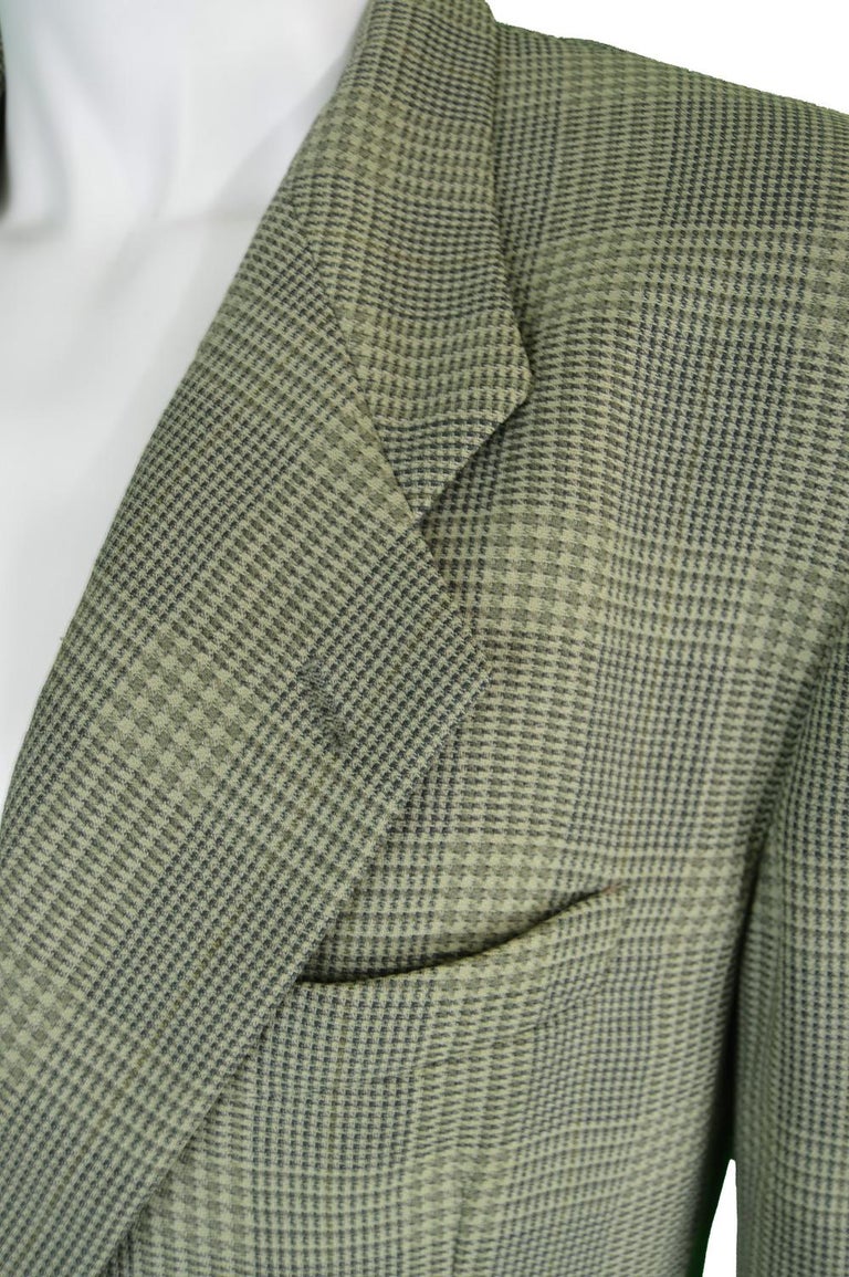 Giorgio Armani le Collezioni Men's Vintage Sharp Shouldered Blazer ...
