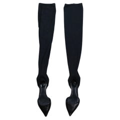 Giorgio Armani Long Knee-high Boot Stretch 37.5