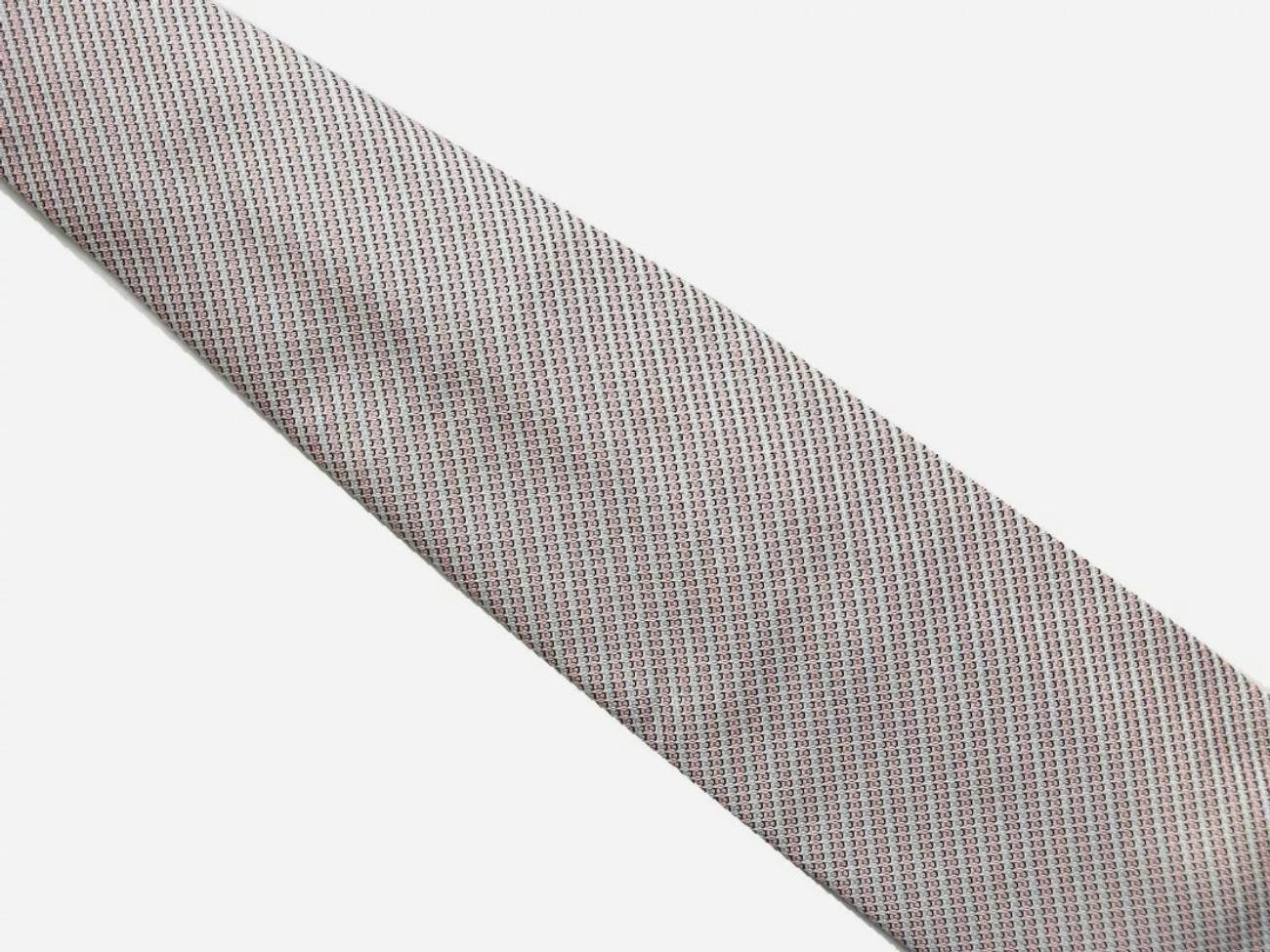 Modern GIORGIO ARMANI - Men's Fine Woven Stripe Neck Tie - 100% Silk - Italy - 21st C. For Sale