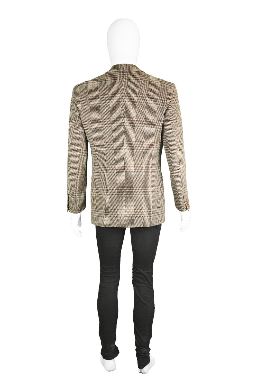 Giorgio Armani Men's Italian Wool Tweed Sportcoat Blazer Jacket, c. 1985 1