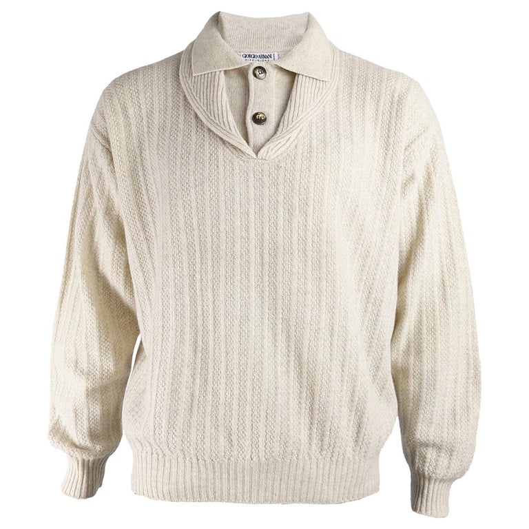 Giorgio armani mens sweater Clearance