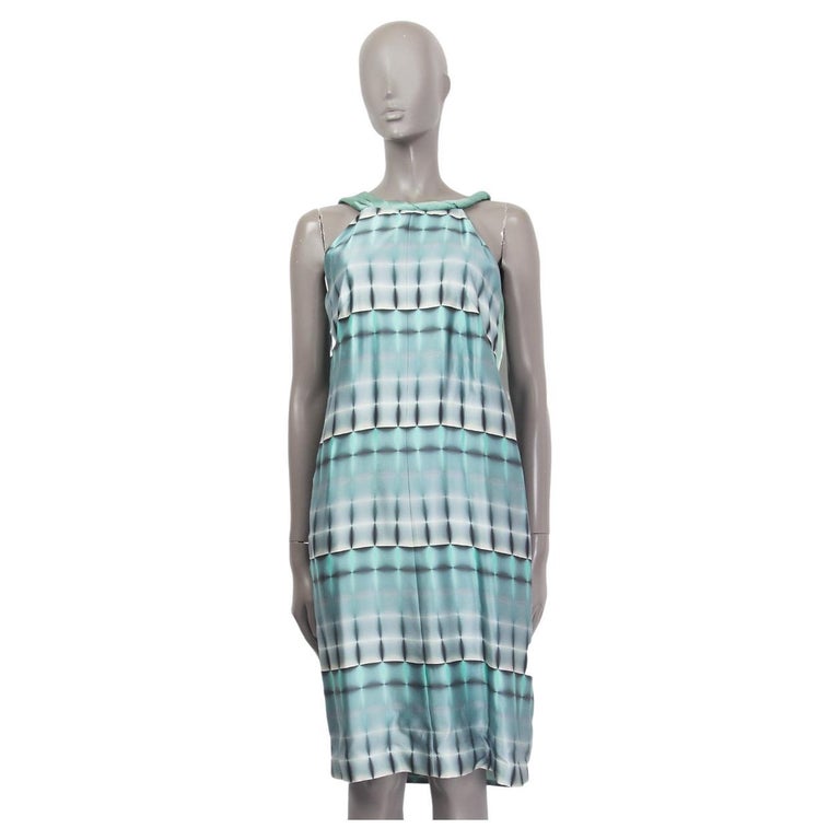 GIORGIO ARMANI mint blue grey TIE-DYE SATIN SLEEVELESS COCKTAIL Dress 40 S For Sale at 1stDibs | grey tie dye dress GIORGIO ARMANI mint blue grey TIE-DYE SATIN SLEEVELESS COCKTAIL Dress 40 S For Sale at 1stDibs | grey tie dye dress