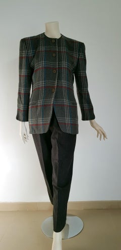 Giorgio ARMANI "New" Cashmere Gray Jacket Trousers Suit - Unworn