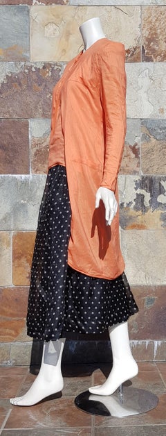 Giorgio ARMANI "New" Haute Couture Silk Linen Ensemble Dress - Unworn