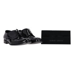 Giorgio Armani Patent Leather Derby Shoes