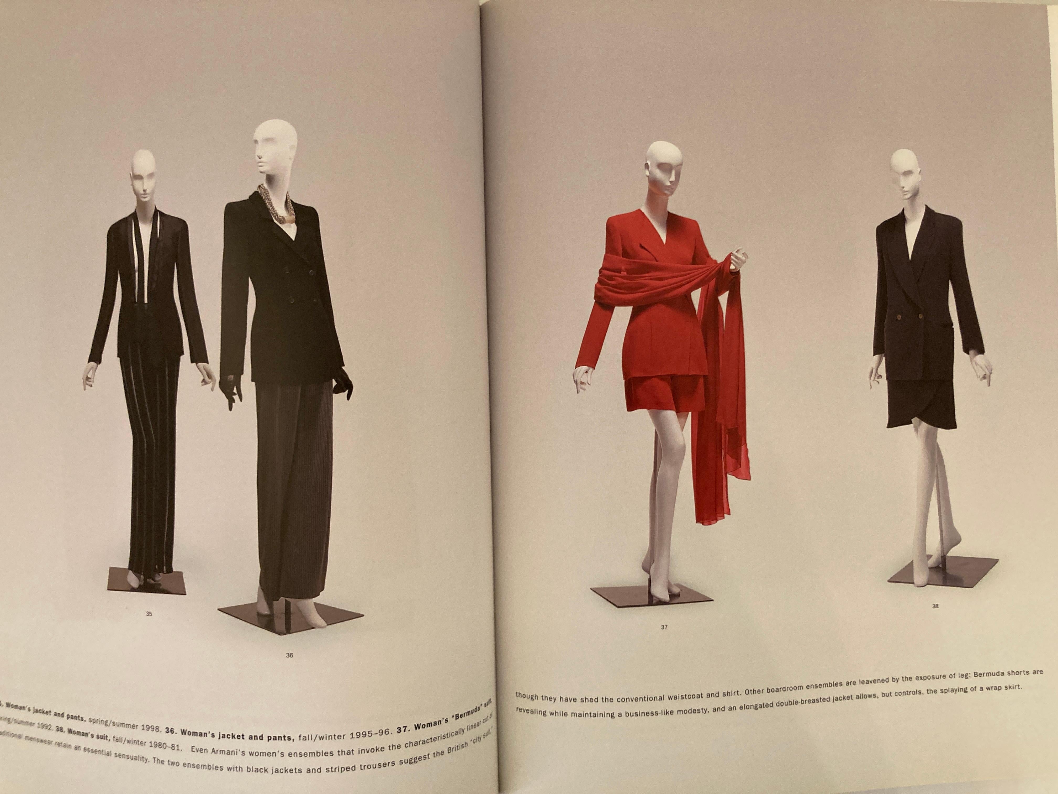 Giorgio Armani Photography Fashion Collection 2000 Hardcover Table Book  3