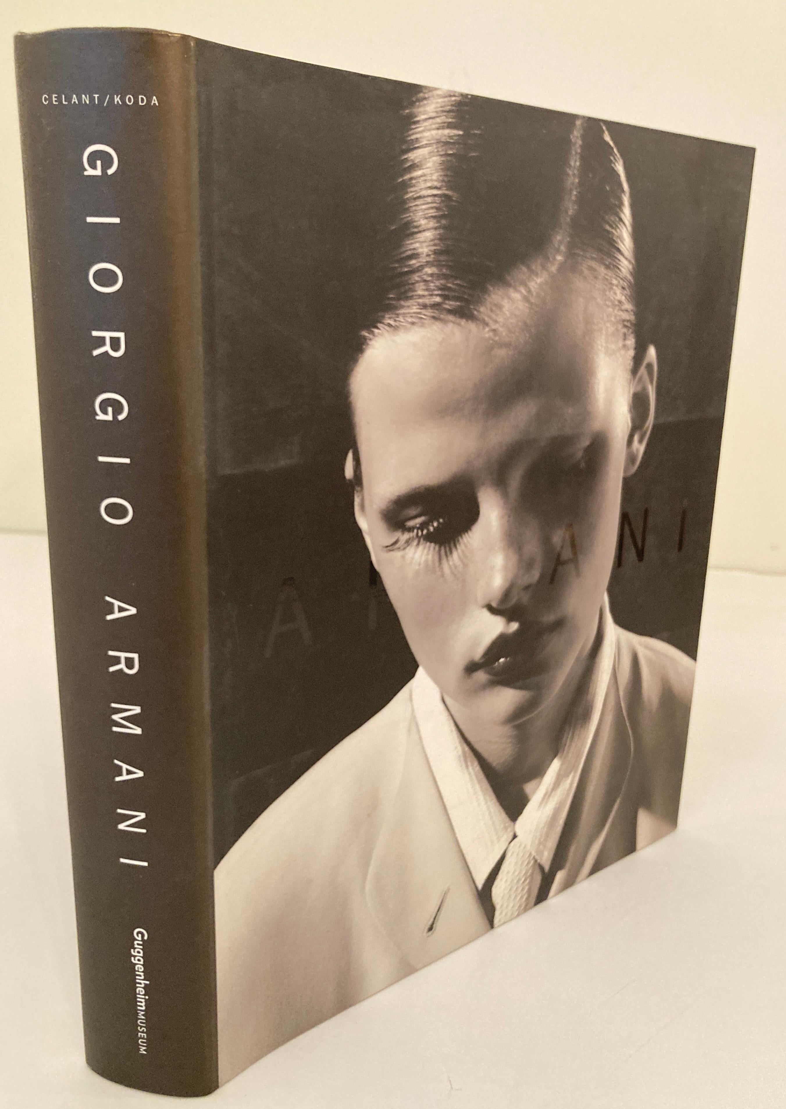 Giorgio Armani Photography Fashion Collection 2000 Hardcover Table Book For  Sale at 1stDibs