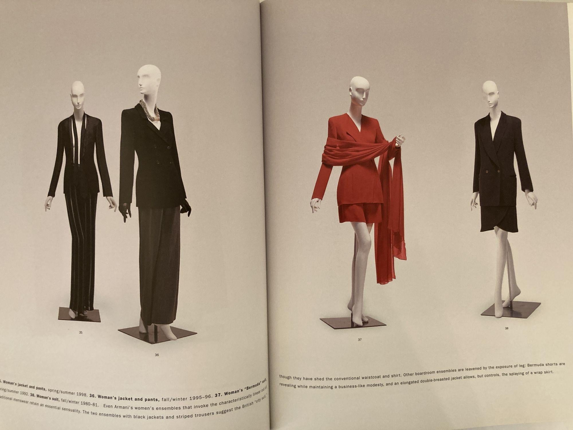 Giorgio Armani Photography Fashion Collection 2000 Hardcover Table Book 1