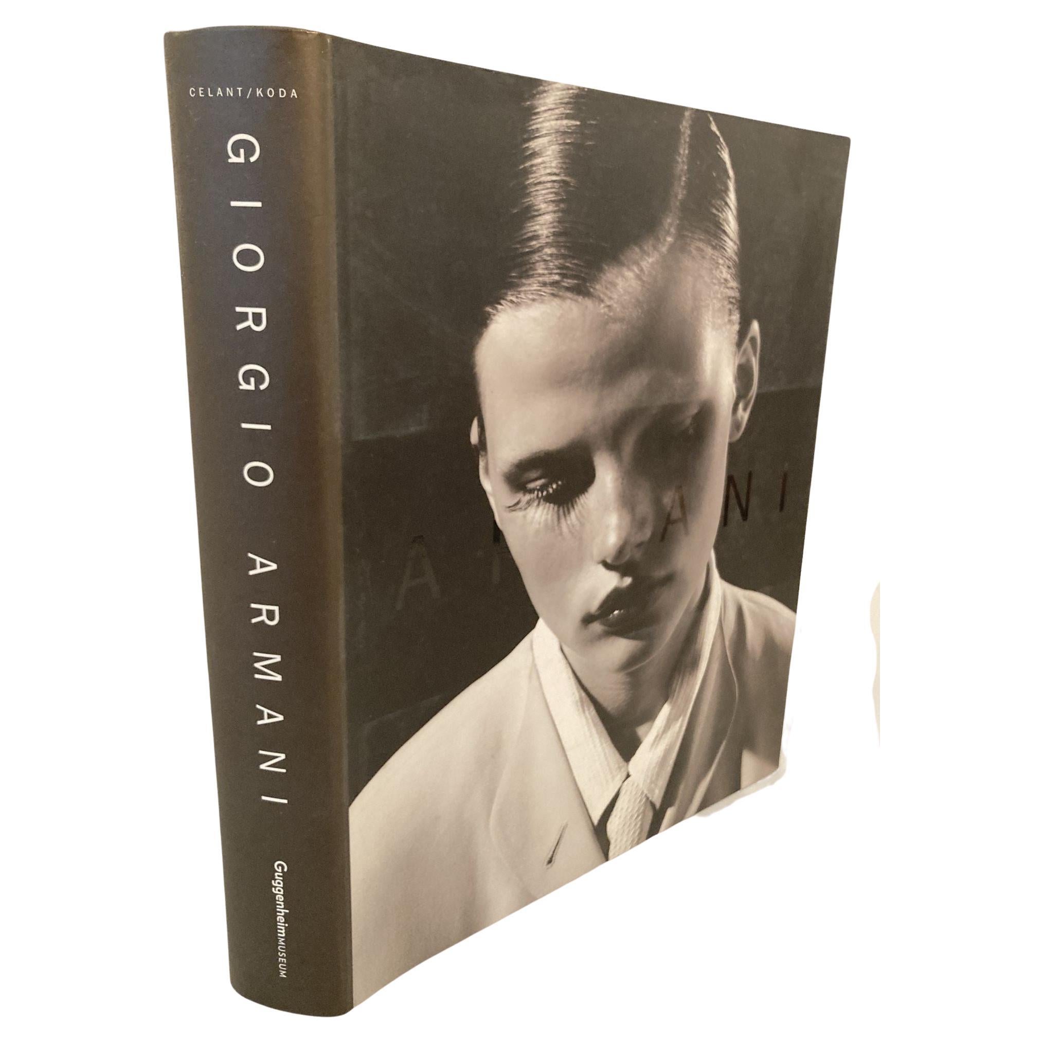 Giorgio Armani Photography Fashion Collection 2000 Hardcover Table Book