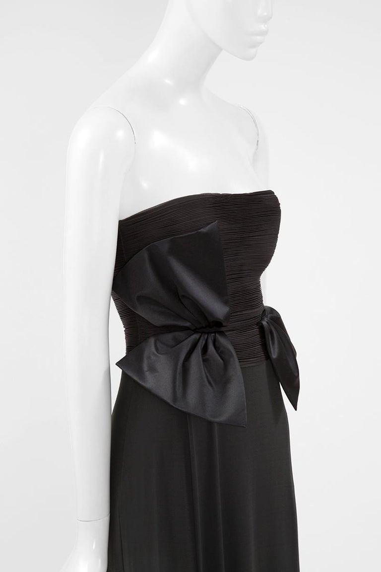 Giorgio Armani Pleated Evening Dress For Sale at 1stDibs | giorgio ...