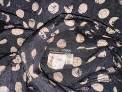 Giorgio Armani Silk Blouse with Spots