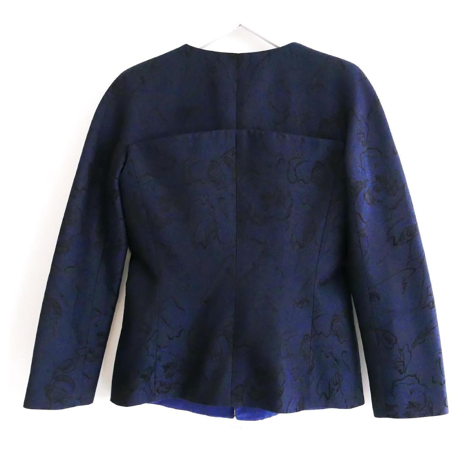 Women's Giorgio Armani Silk Brocade Corset Jacket For Sale