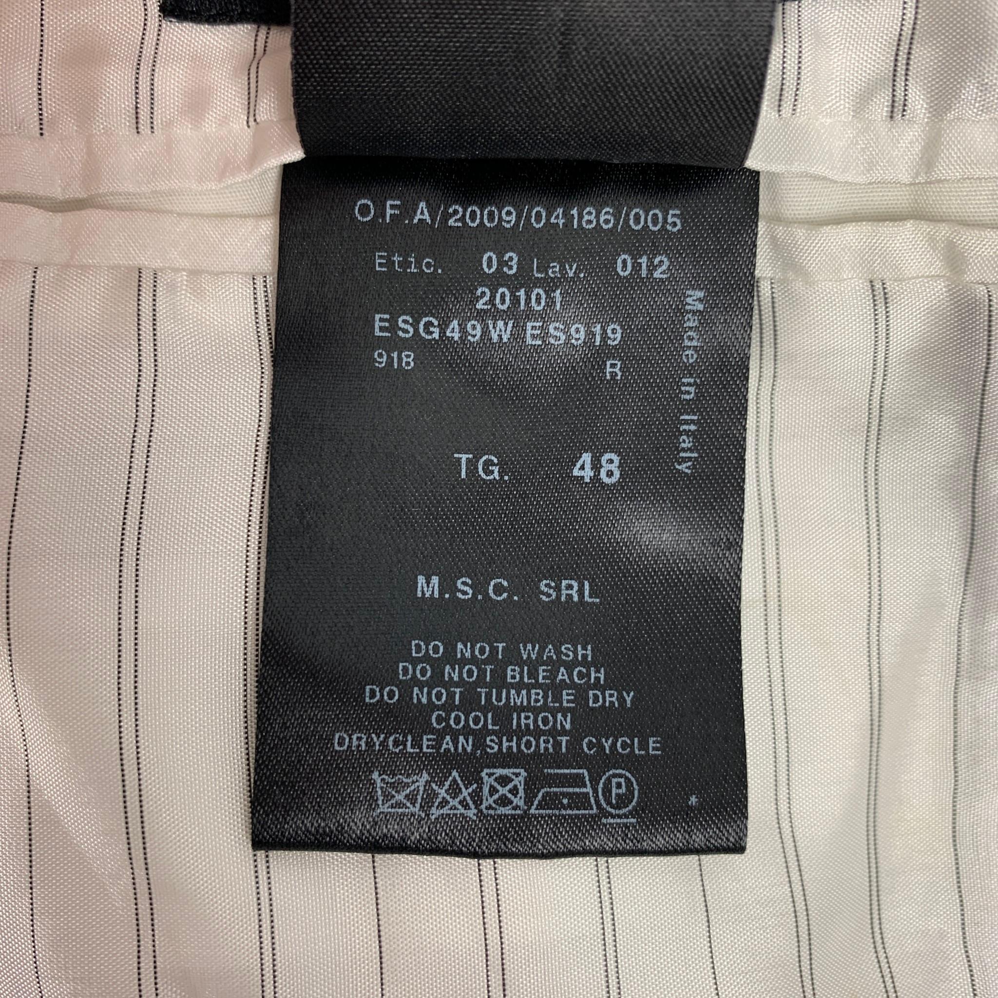 Men's GIORGIO ARMANI Size 38 Indigo Cotton Sport Coat