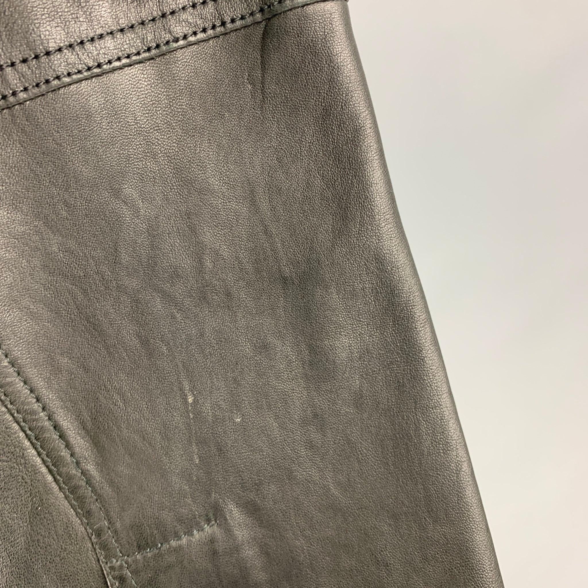 Men's GIORGIO ARMANI Size 46 Black Single Breasted Jacket For Sale