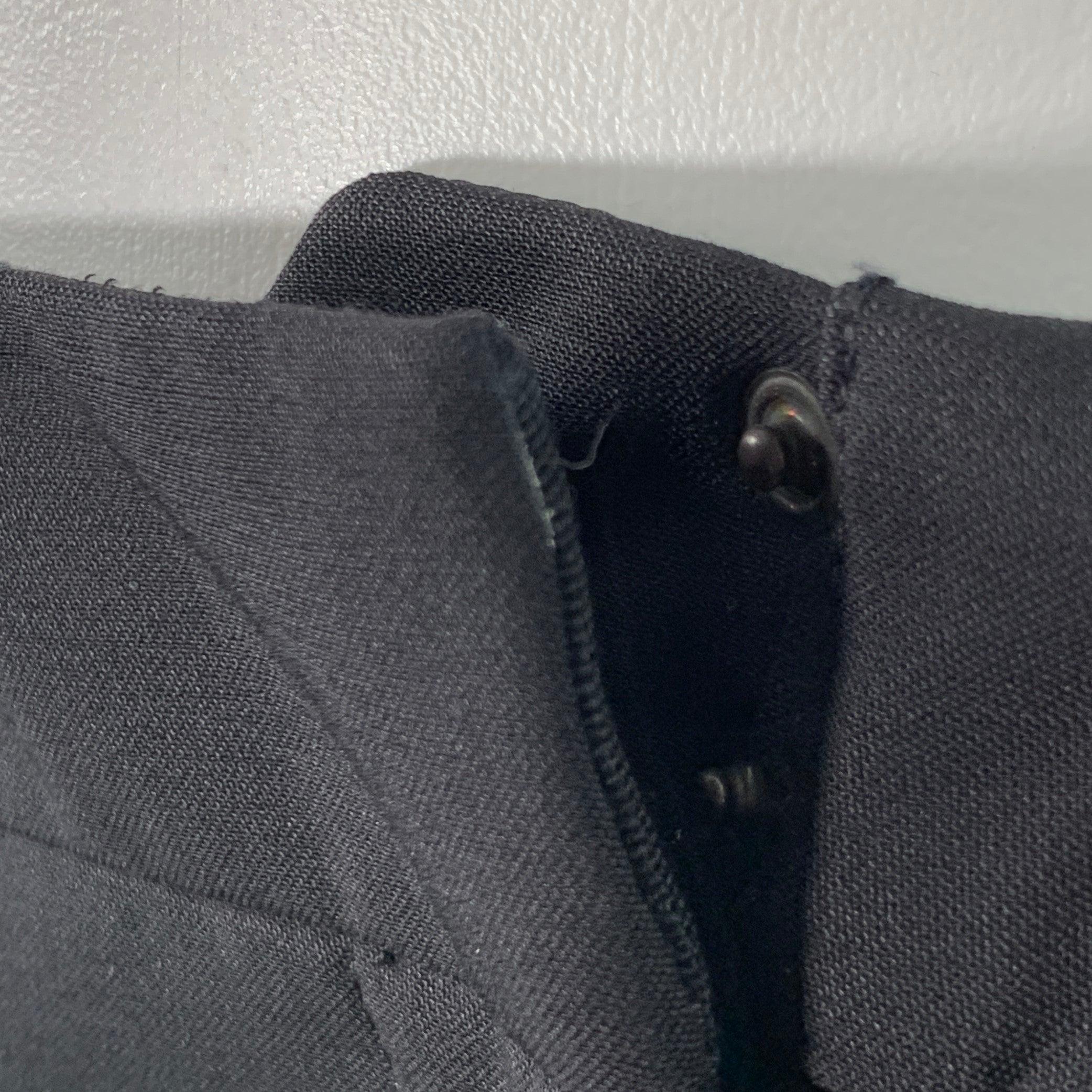GIORGIO ARMANI Größe 6 Schwarz Schurwollmischung gerade Kleiderhosen im Zustand „Gut“ im Angebot in San Francisco, CA