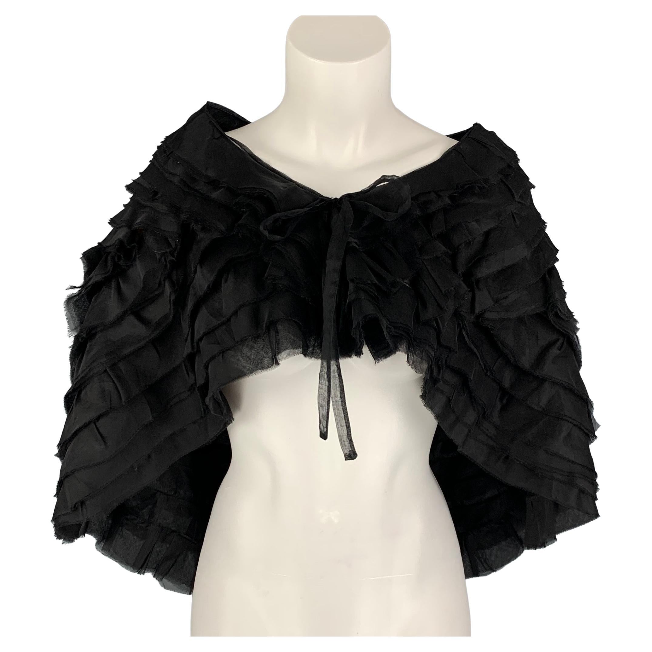 LOUIS VUITTON Size 44 Textured Black Cotton Velvet Notch Lapel Sport Coat  at 1stDibs