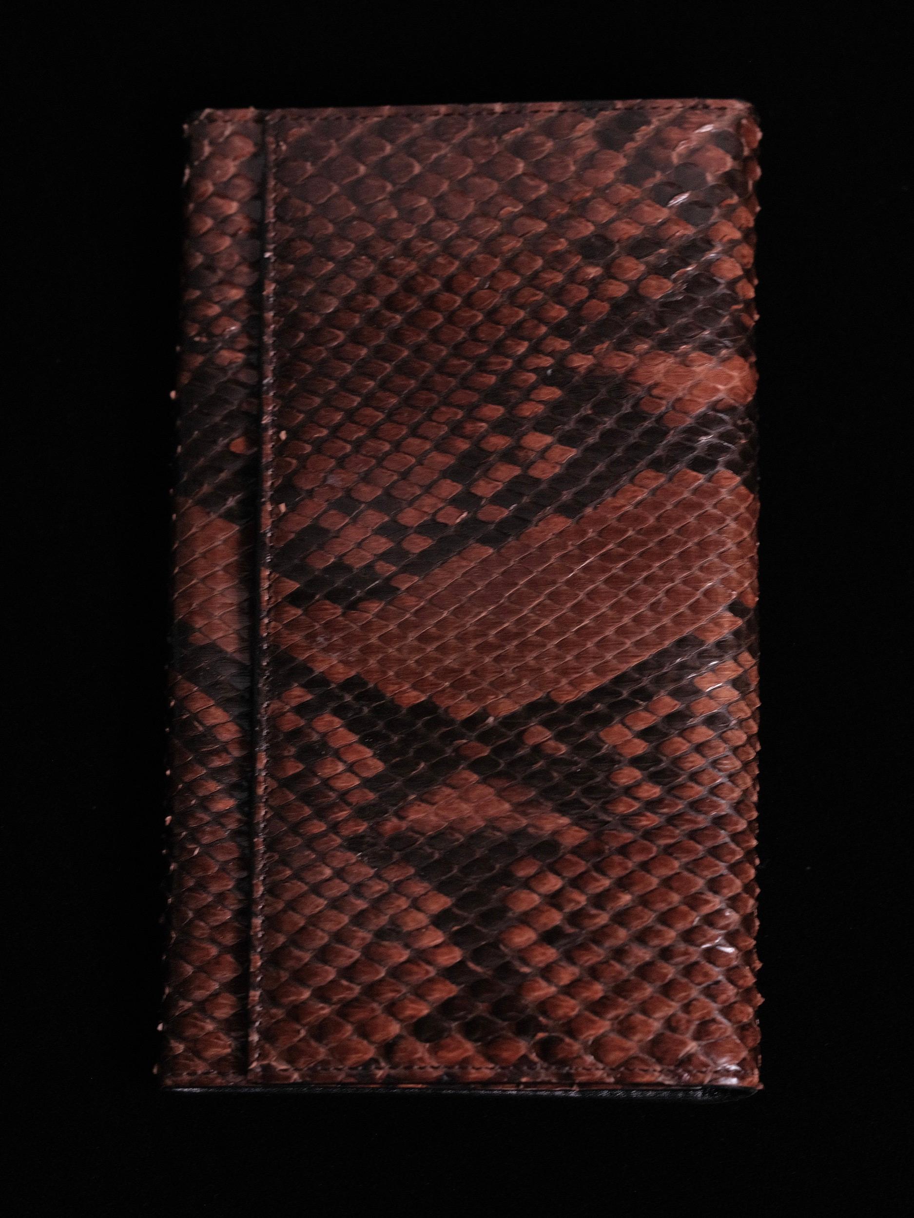 Giorgio Armani Snakeskin Wallet Long Continental circa 1990's 2000's For Sale 6