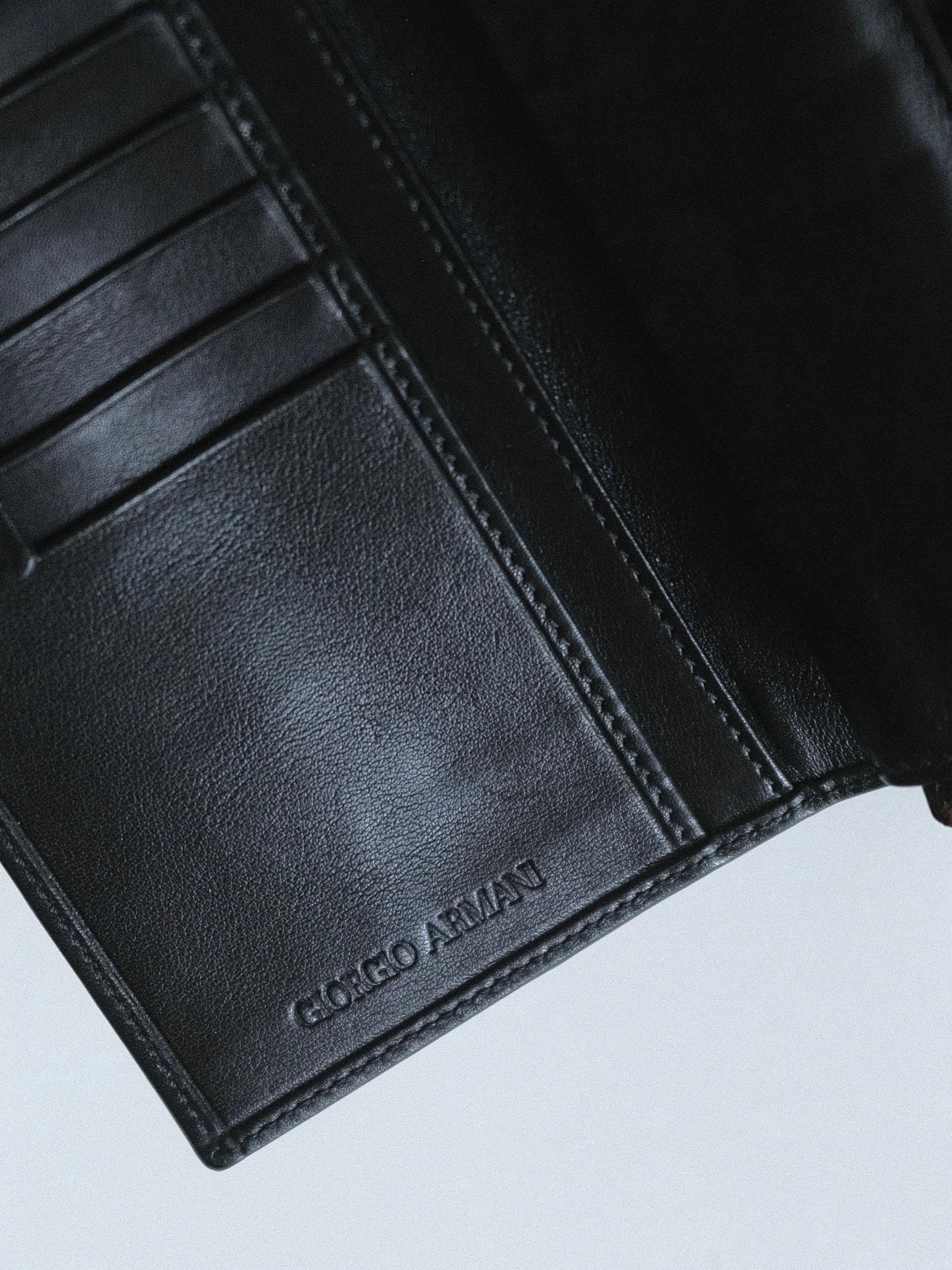 Giorgio Armani Snakeskin Wallet Long Continental circa 1990's 2000's For Sale 2