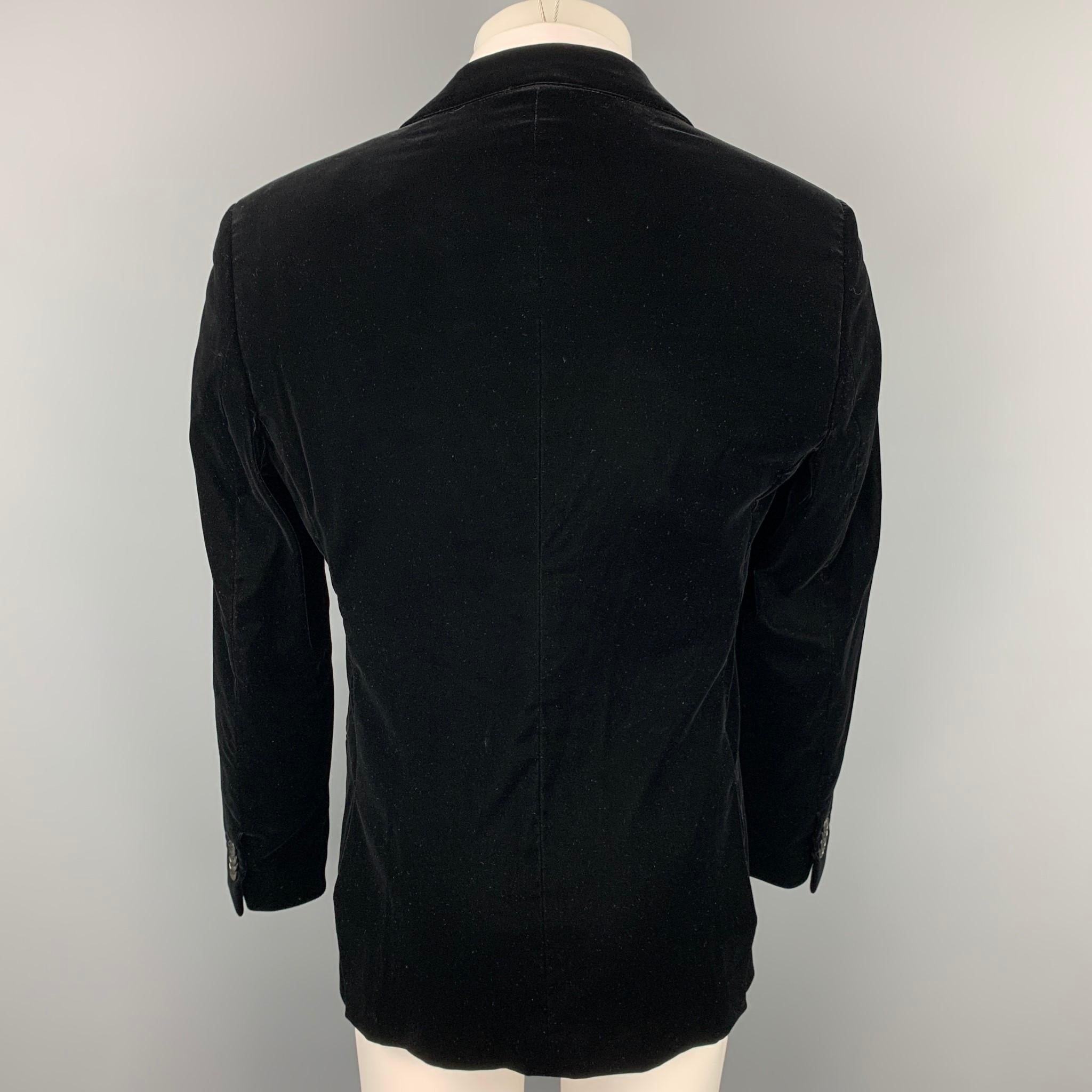 black velvet sport coat