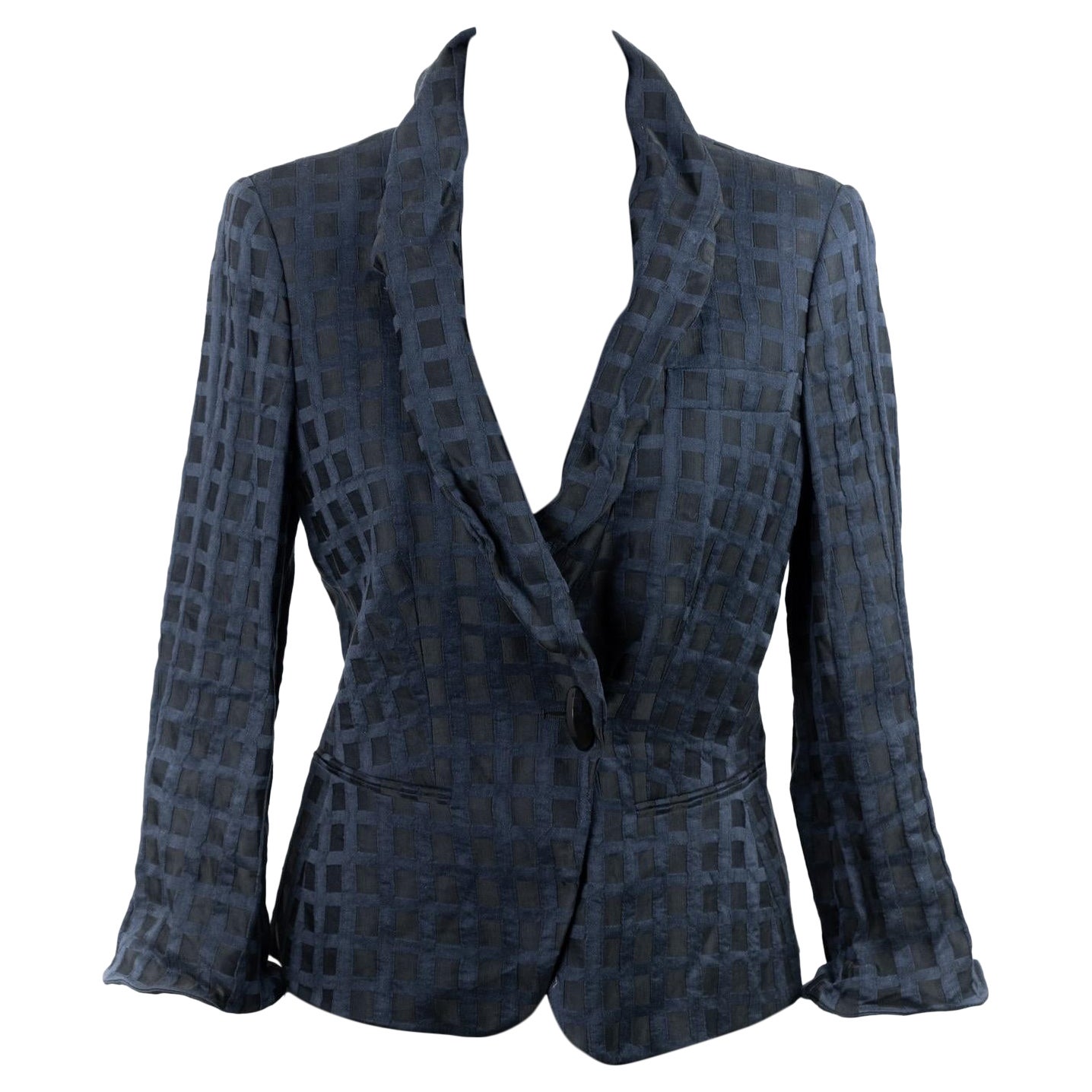 Giorgio Armani Primavera 2007 Chaqueta Ready to Wear Lino Viscosa