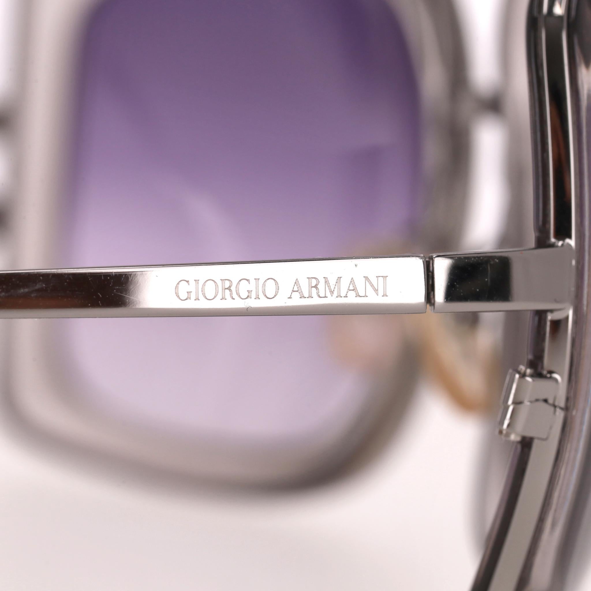 Women's Giorgio Armani Square Sunglasses For Sale