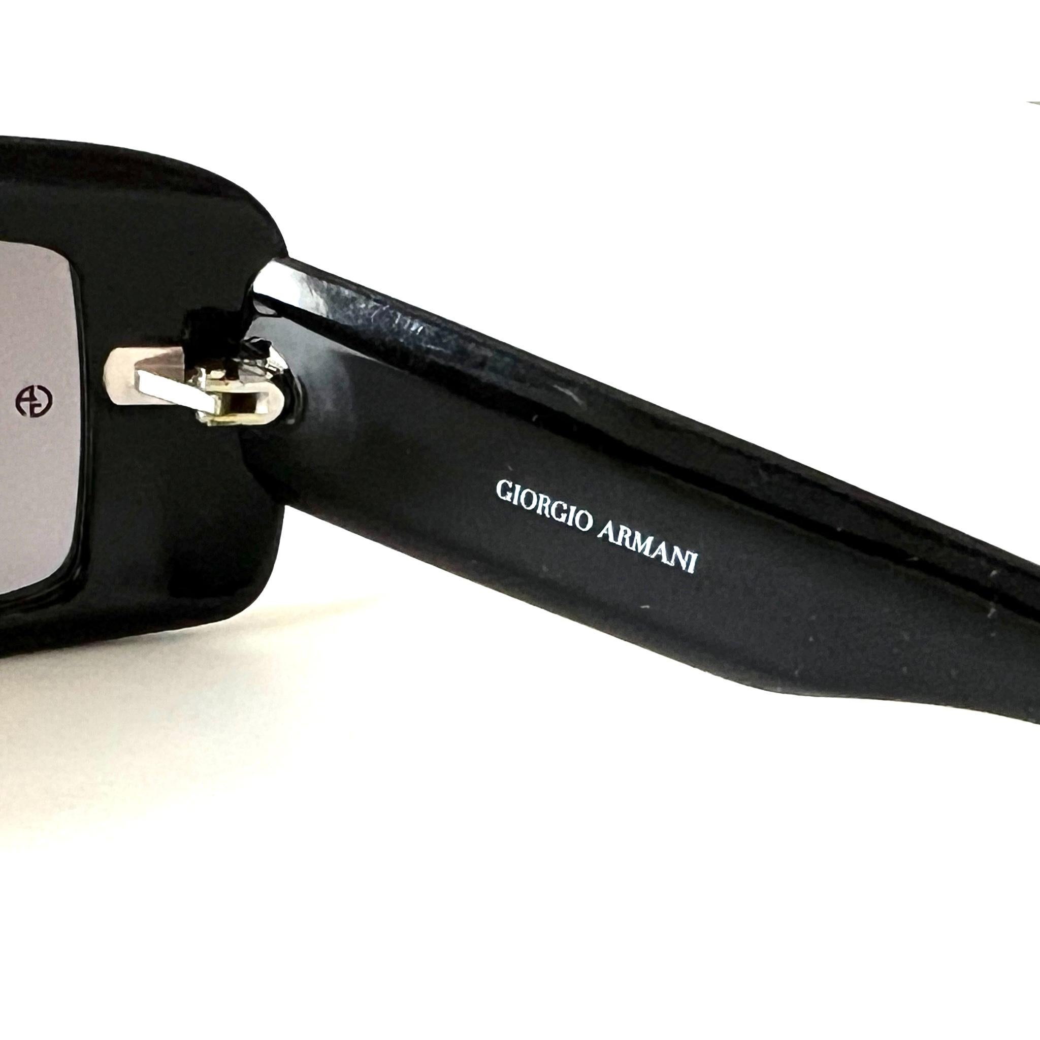 Giorgio Armani Nouvelles lunettes de soleil  art. 54/N/S col. 807BN (fabriqué en Italie)  en vente 1