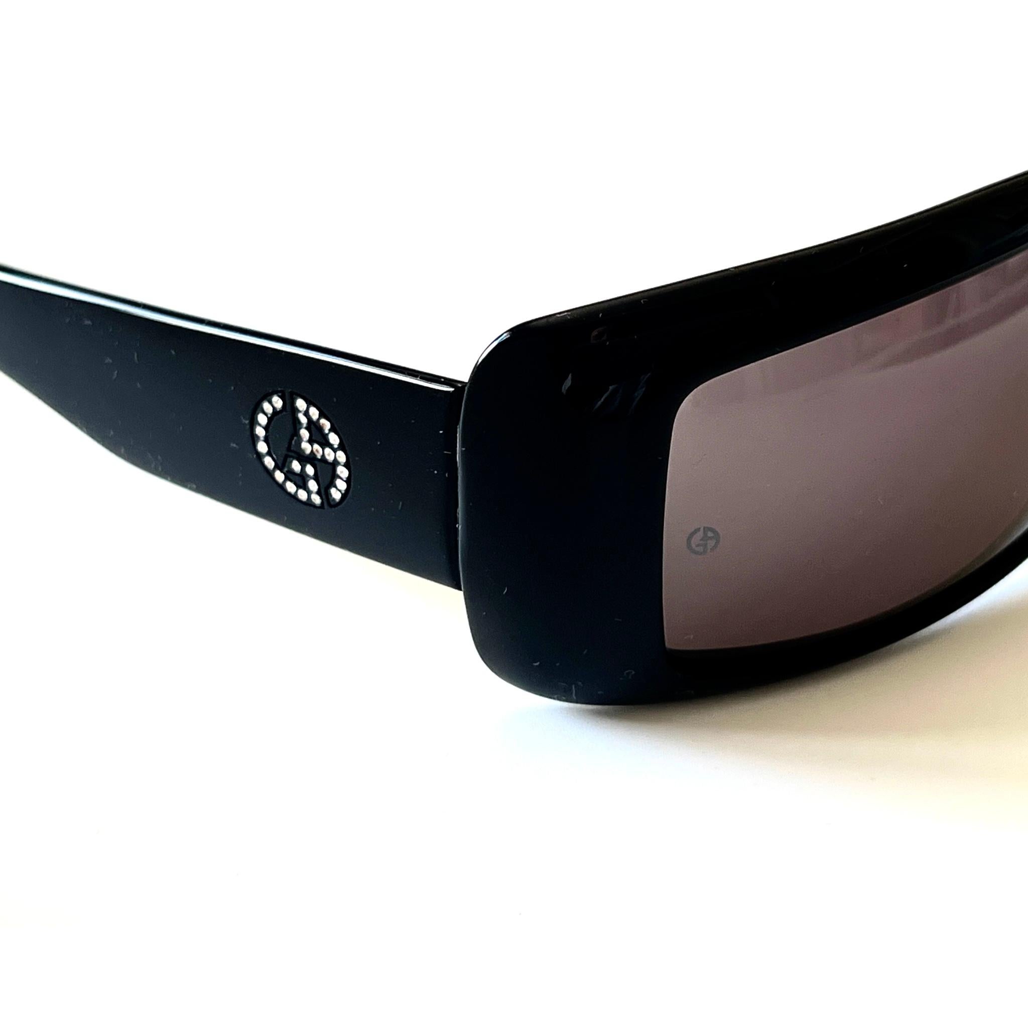 Giorgio Armani Nouvelles lunettes de soleil  art. 54/N/S col. 807BN (fabriqué en Italie)  en vente 3