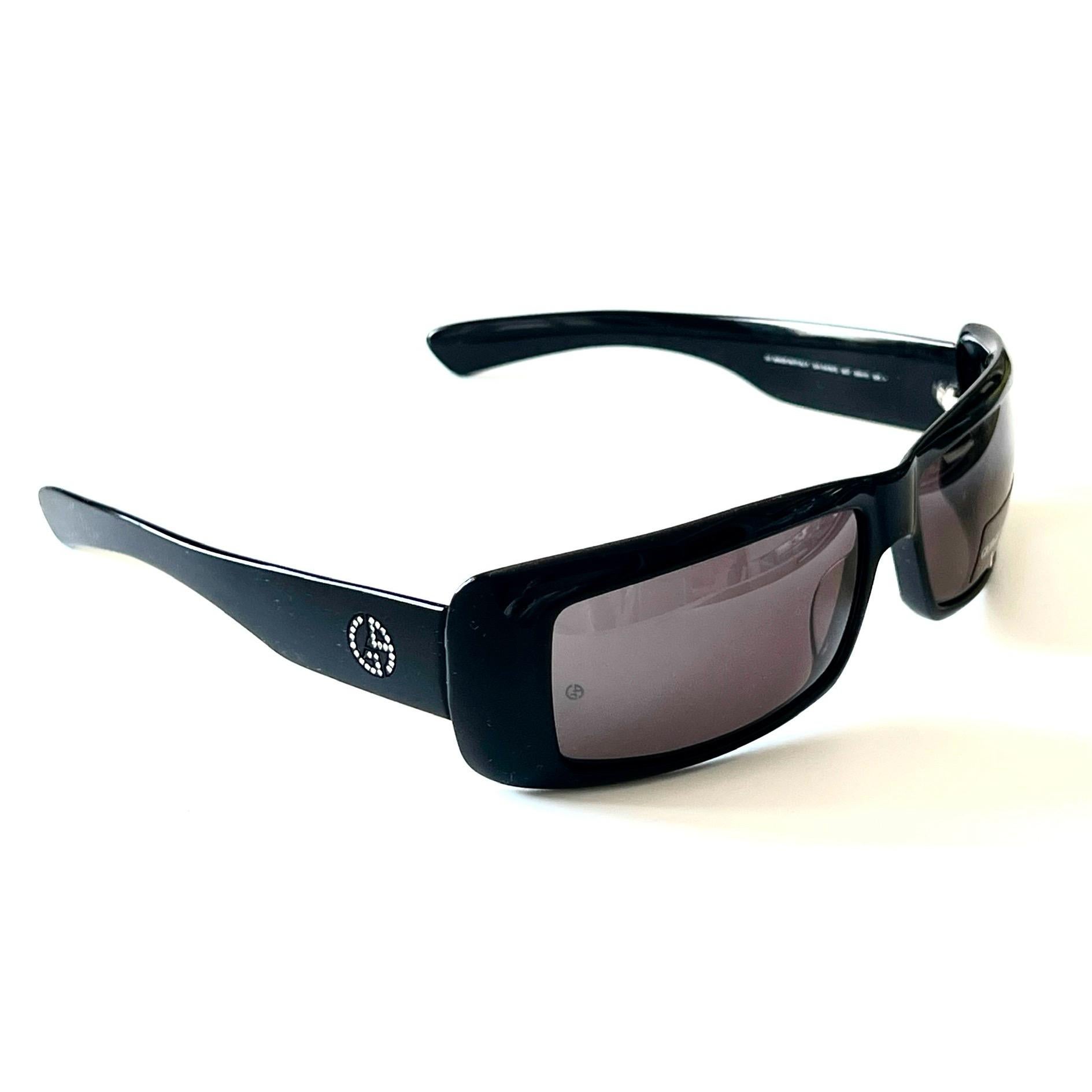Giorgio Armani Nouvelles lunettes de soleil  art. 54/N/S col. 807BN (fabriqué en Italie)  en vente 4