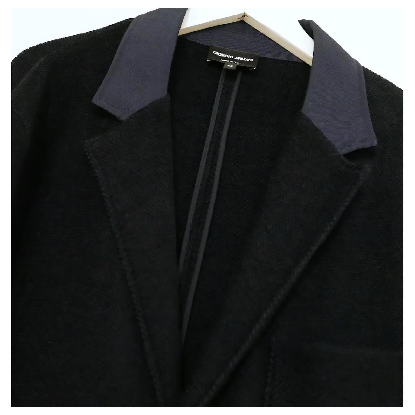 Men's Giorgio Armani Upton Line Stretch Chenille Blazer Jacket For Sale