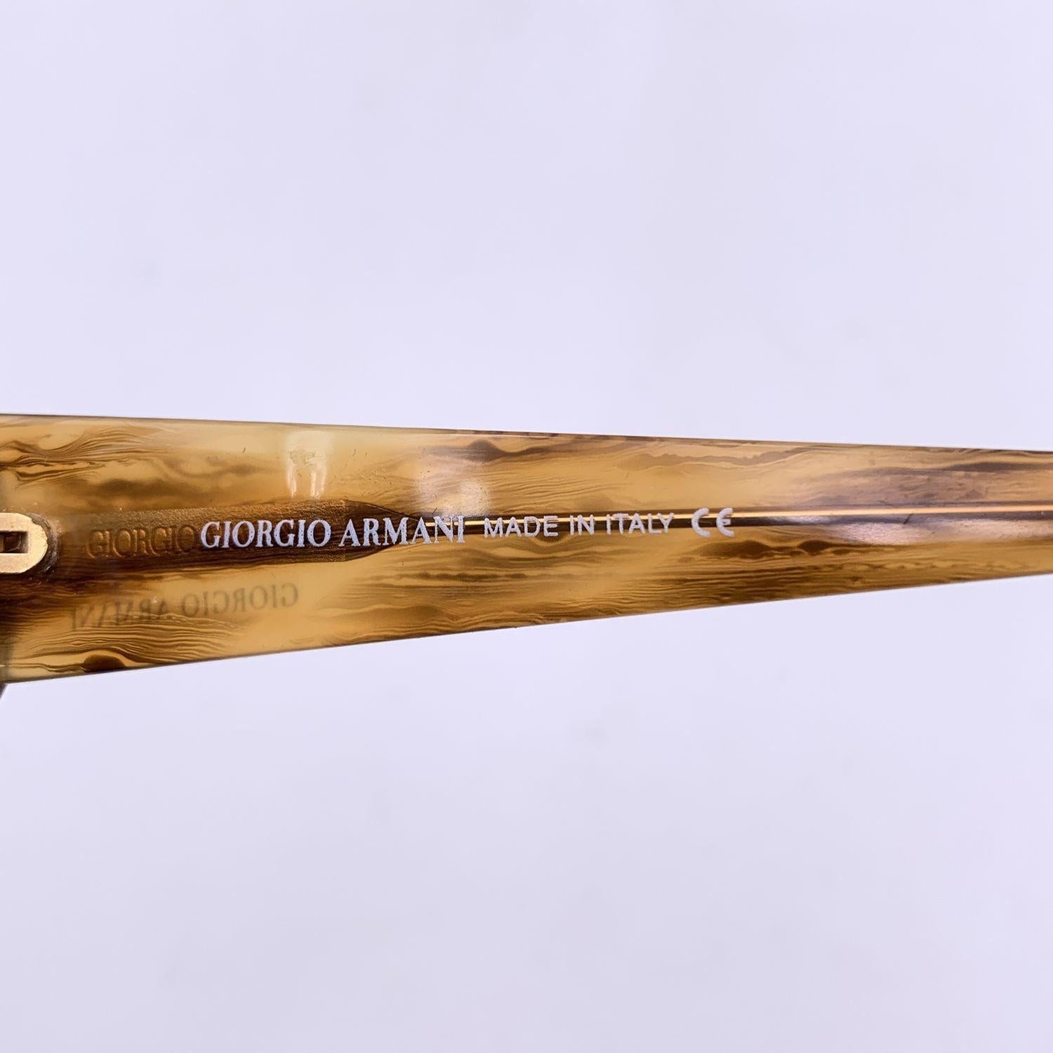 Giorgio Armani Vintage Beige Oval Sunglasses 943 188 140 mm 3