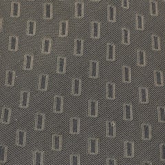 Giorgio Armani Vintage Grey Patterned Silk Tie