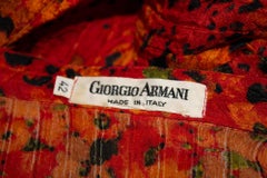 Giorgio Armani ,  Vintage Multi colour Silk Blouse