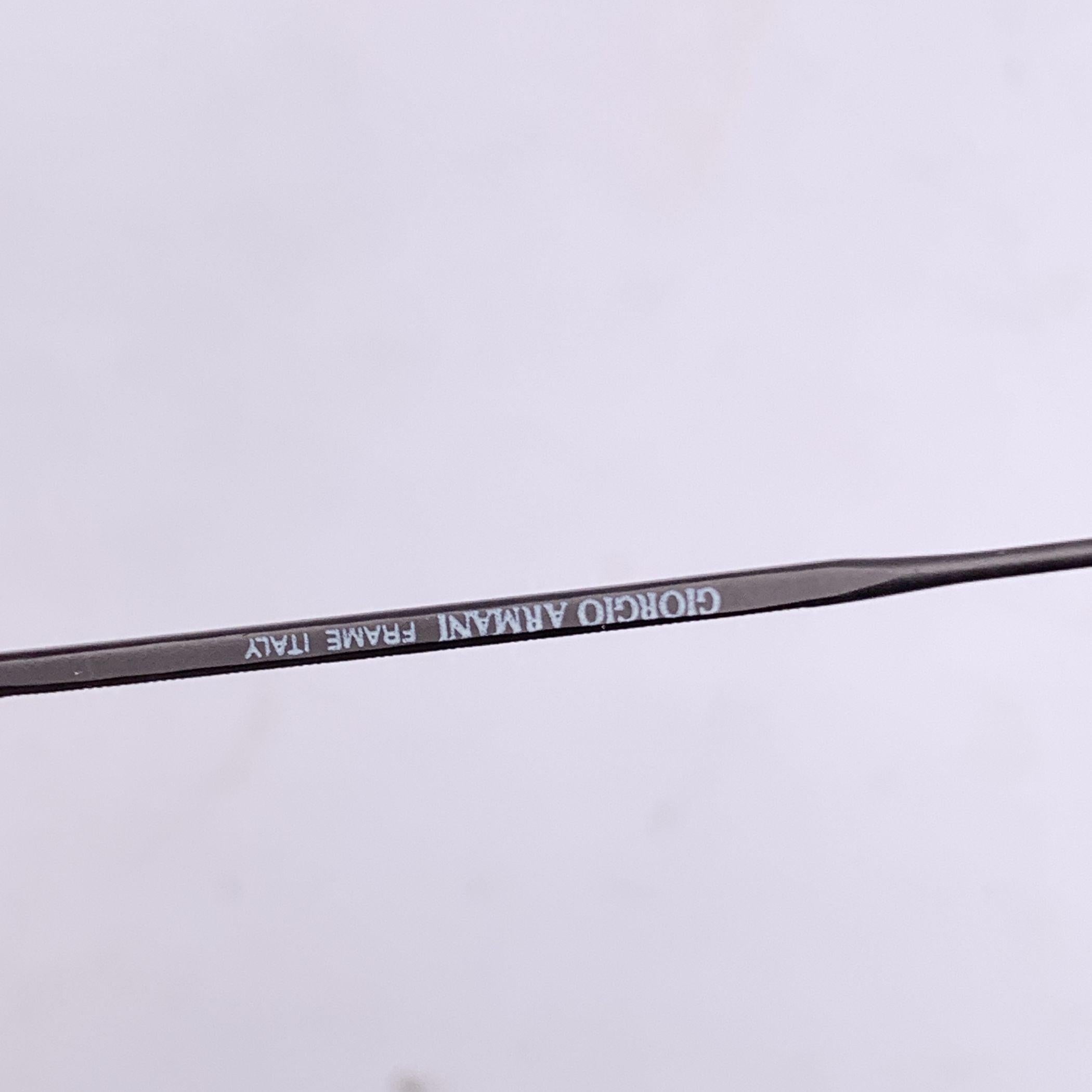 Gris Giorgio Armani Lunettes de soleil Vintage By Mod. 378 col. 210 48/19 130mm en vente