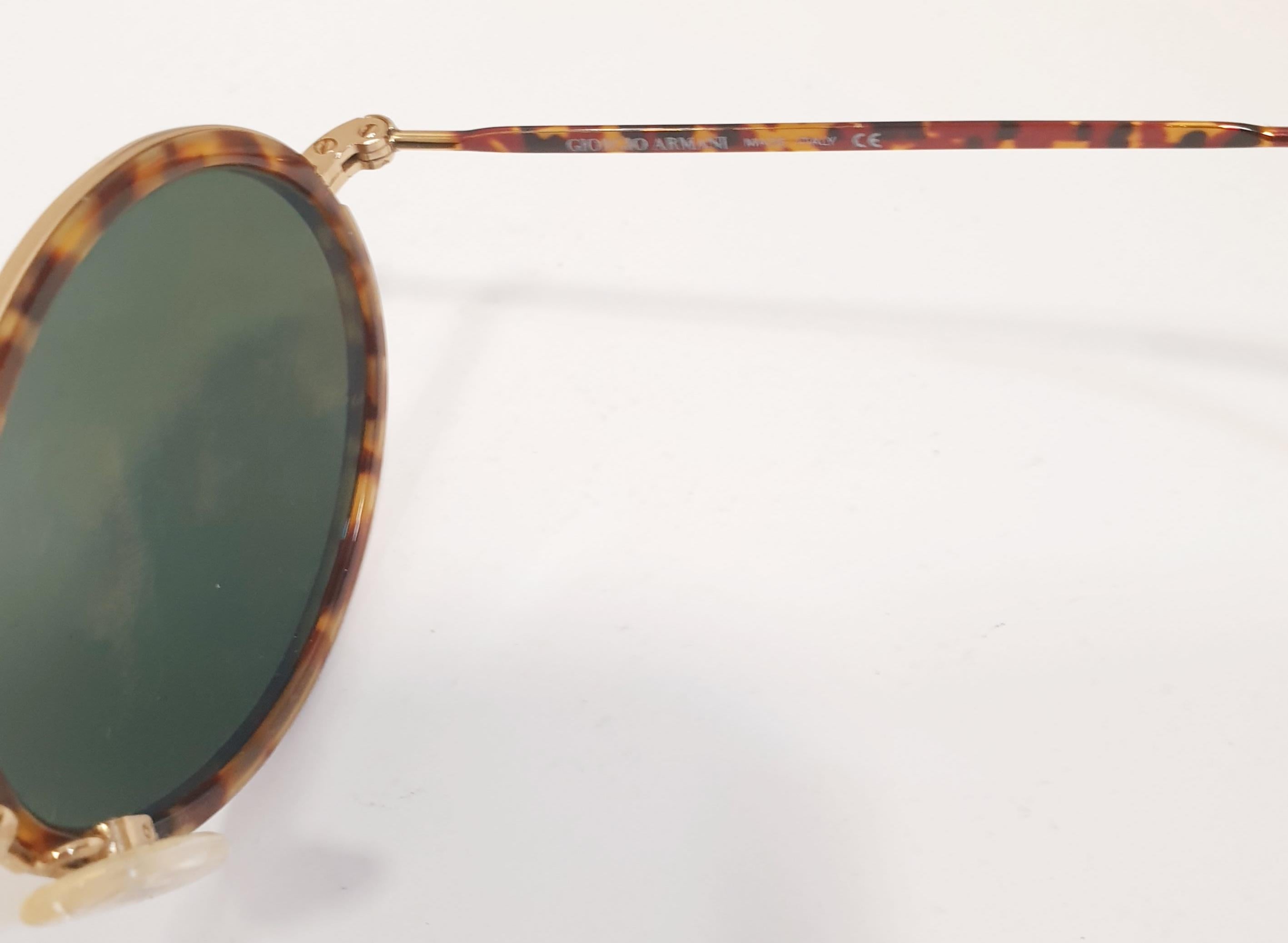 Giorgio Armani Vintage Sunglasses In Excellent Condition For Sale In  Bilbao, ES