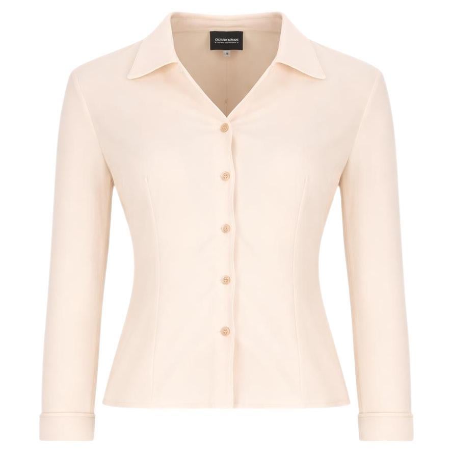 Giorgio Armani Wool Blend Cardigan