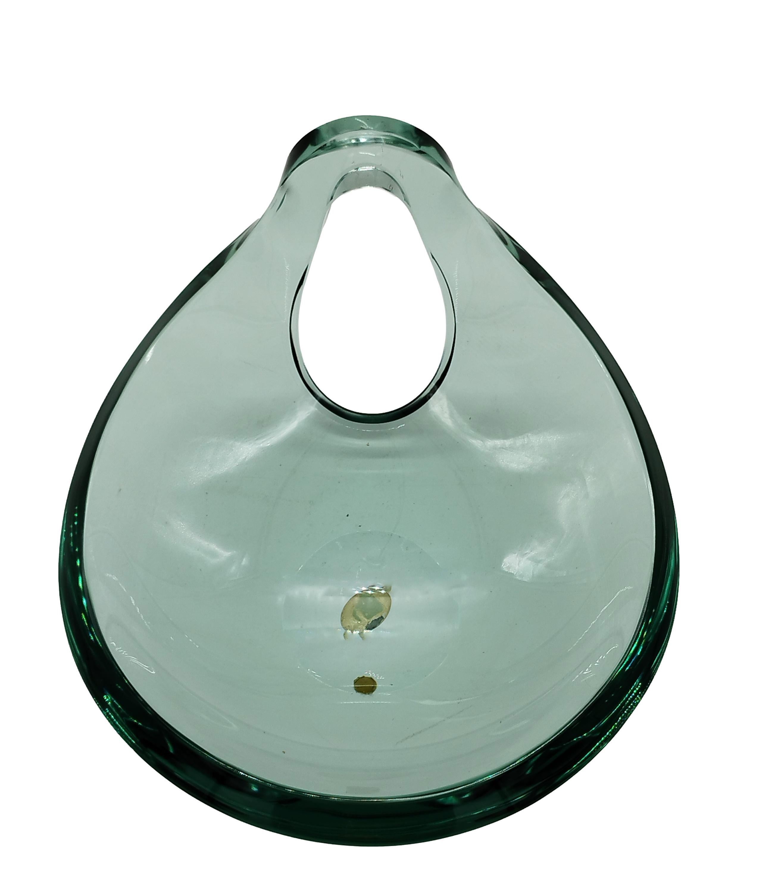 Mid-Century Modern Giorgio Berlini Art Glass Centerpiece or Vide Poche, Italy, 1960s For Sale