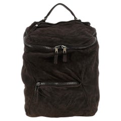 Giorgio Brato Vegetable-Tanned Lambskin Backpack — Brown