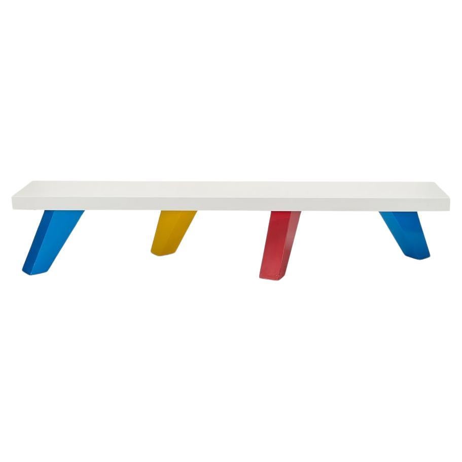 Banc Giorgio Cattano Mammut (Mammouth) pour Cleto Munari, Italie, 2009 d'une édition de 99 exemplaires. 

Conçu par le célèbre artiste et designer italien Giorgio Cattano, le banc Mammut, créé en 2009 pour le prestigieux Cleto Munari, est un meuble