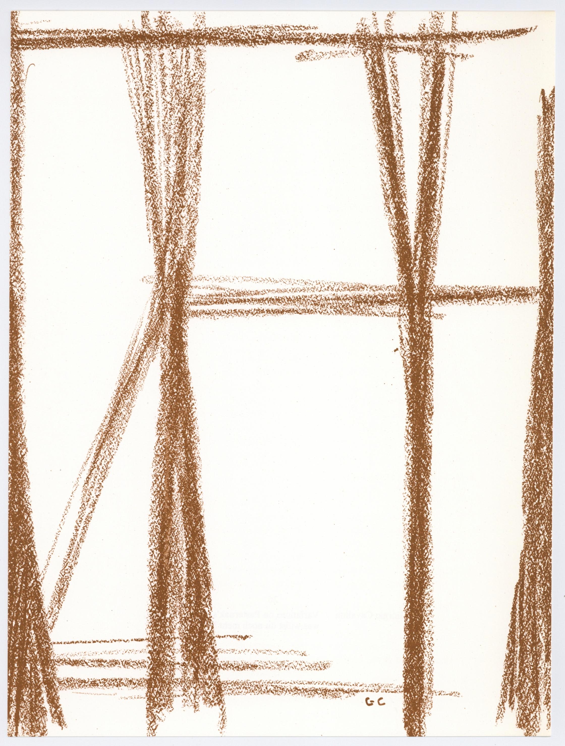 Giorgio Cavallon - lithographie