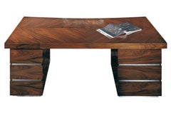 Giorgio Collection Brazilian Rosewood Desk in Satin Finish
