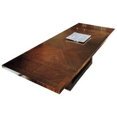 Giorgio Collection Brazilian Rosewood Dining Table in Satin Finish